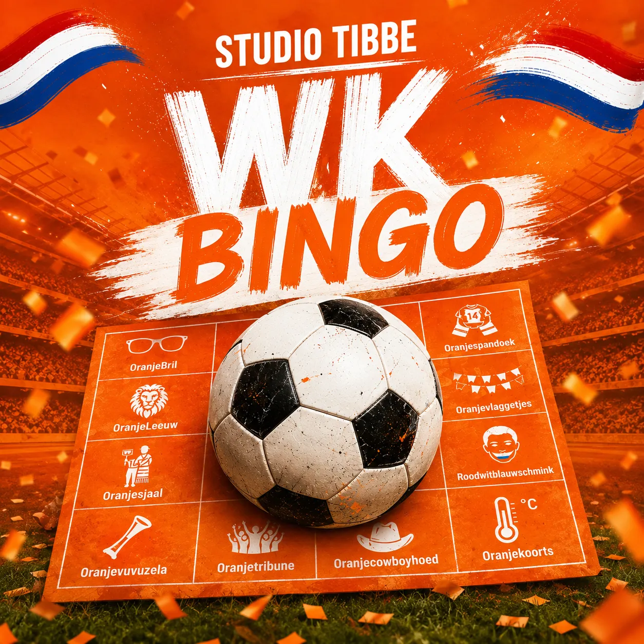 Studio Tibbe WK Bingo promo